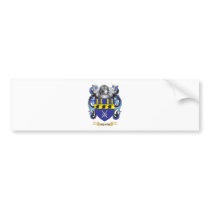 Yeats Family Crest (Coat of Arms) Bumper Stickers