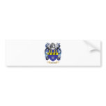 Yeats Family Crest (Coat of Arms) Bumper Stickers