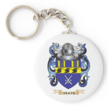 Yeats Family Crest (Coat of Arms) Key Chains