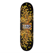 YEBO Burning Monk Skate Boards