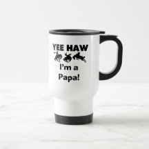 Yee Haw I'm a Papa T-shirts and GIfts Coffee Mug