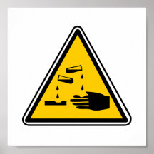 YEECH: (Real) Warning Sign Poster