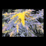 Yellow Abstract Flowers posters
