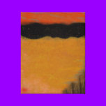 yellow abstract landscape canvas prints