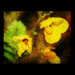 Yellow Abstract posters