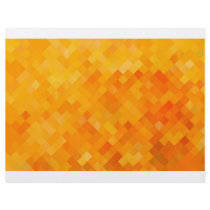 yellow abstraction personalized flyer