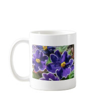 Yellow African Violet flowers Coffee Mugs