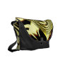 Yellow and Black -- A Little Retro Commuter Bag