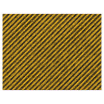 Yellow and Black Hazard Stripes Texture Flyer
