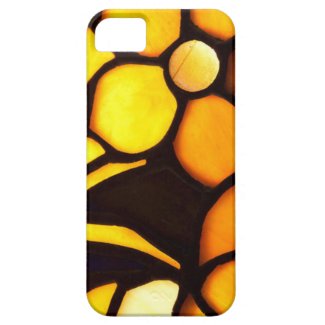 Yellow and Gold Tiffany Flowers iPhone 5 Cover