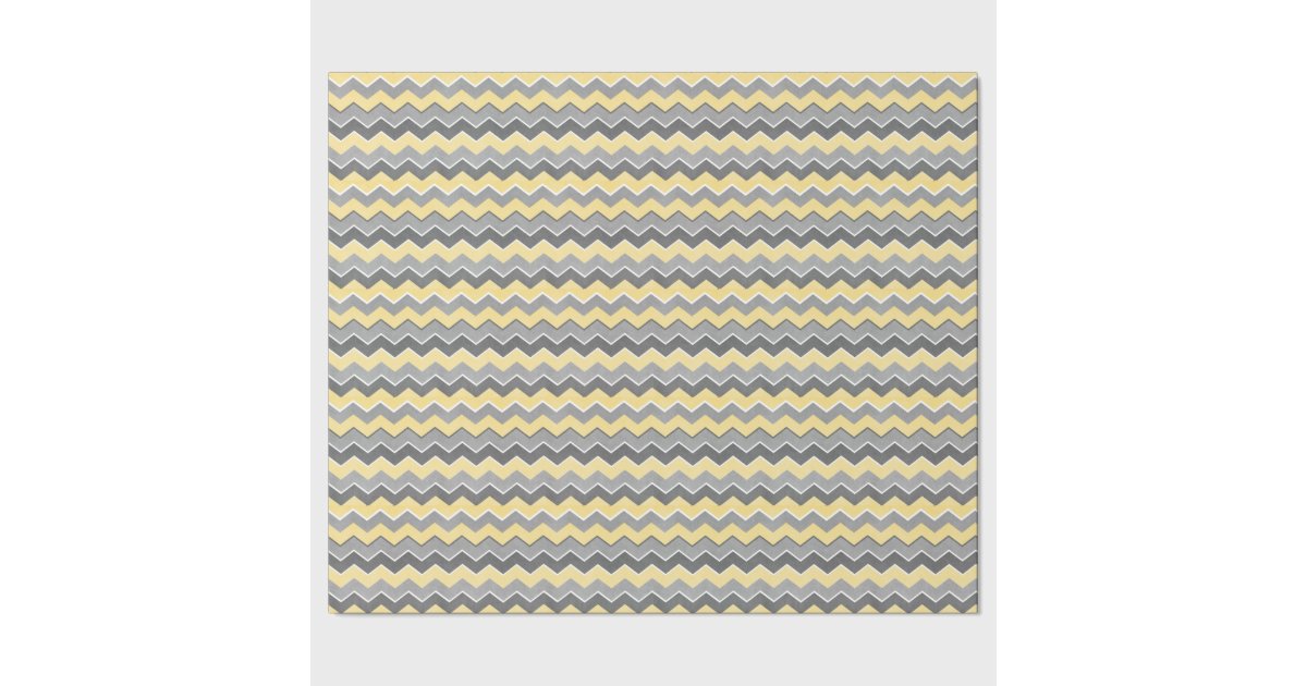 Zig Zag Paper Pattern | yellow and grey zig zag pattern wrapping paper zazzle Zig Zag Paper Pattern | yellow and grey zig zag pattern wrapping paper zazzle