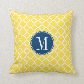 Navy And Yellow Pillows - Decorative & Throw Pillows Zazzle