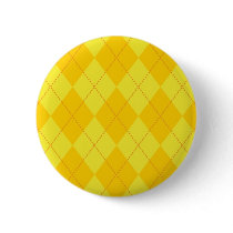 Yellow and Orange Argyle Pattern Pin