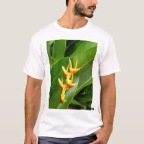 Yellow and Orange Bird of Paradise, Maui, Hawaii t-shirts