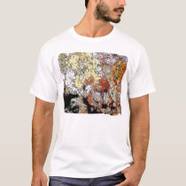 Yellow and orange corals t-shirts by ceberhardt Yellow and orange corals t-shirts
