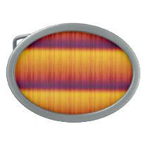 Yellow and orange pattern Belt Buckles