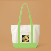 Yellow and Purple Daisy bags