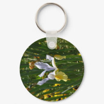 Yellow and purple iris keychains by Yarijik Yellow and purple iris keychains