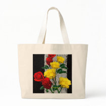 'Yellow and Red' Canvas Bag