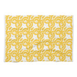 Yellow and White Pattern Kitchen Towels kitchen towels