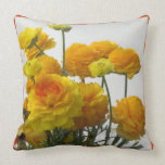 Yellow Anemones American MoJo Pillow