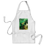 yellow angel fish apron