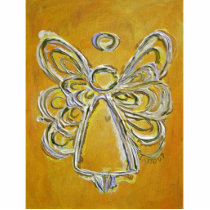 Yellow Angel Holiday Ornament photo sculptures by donnabellasangels Yellow Angel Holiday Ornament photo sculptures