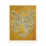 Yellow Angel Postcard