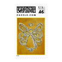 Yellow Angel Stamp