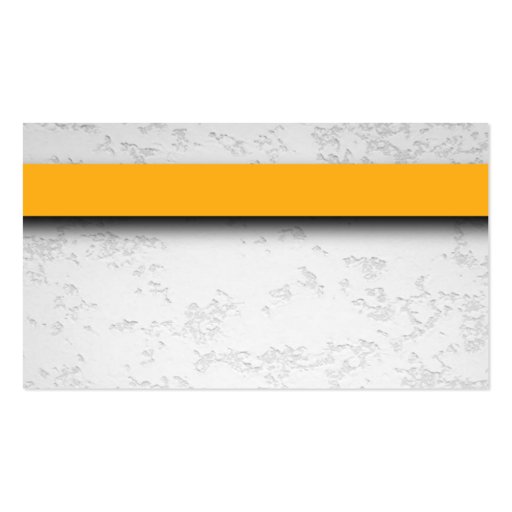 Yellow Arrow Construction Business Card (back side)