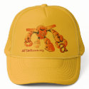 Yellow ARTSI Hat by artsialliance Yellow ARTSI Hat