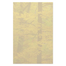 Yellow Autumn Forest Theme Wedding Stationery Paper