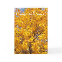Yellow Autumn Glory cards by MartinWoods Yellow Autumn Glory cards