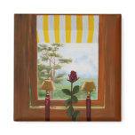 Yellow Awning magnets