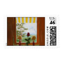 Yellow Awning postage