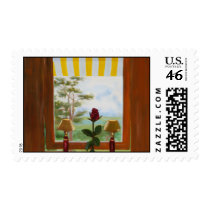 Yellow Awning postage