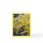 Yellow Azalea flower greeting card Yellow Azalea flower greeting card