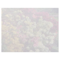 Yellow Azaleas flowers Personalized Letterhead