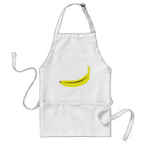 yellow banana fruit aprons