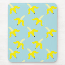 Yellow Banana Pattern Mousepad