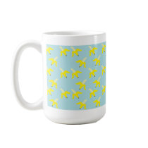 Yellow Banana Pattern Mug