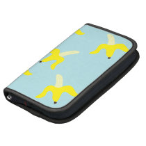 Yellow Banana Pattern Folio Planners