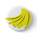 yellow bananas fruits buttons