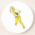 Yellow Baseball Player