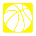 Yellow basketball