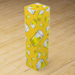 Yellow beer wine gift boxes