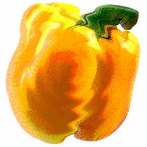 Yellow Bell Pepper Photo Cut Outs