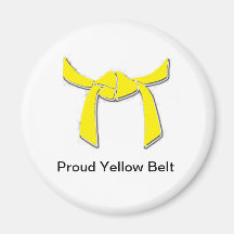 Yellow Belt Magnet