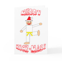 Yellow Belt Merry Kick-Mas! cards by loraseverson Yellow Belt Merry Kick-Mas! cards
