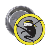 Yellow Belt Ninja Button